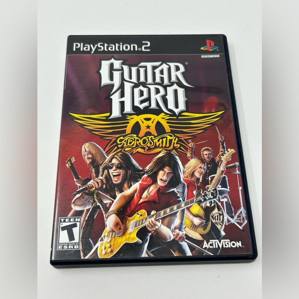 - PS2‎ GUITAR HERO AEROSMITH Video Game